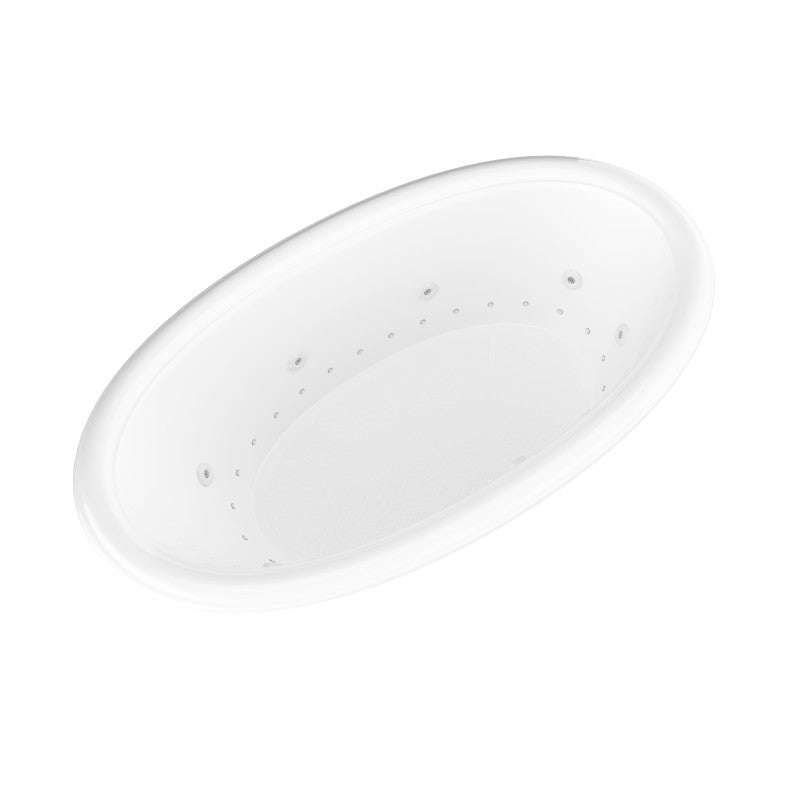 Atlantis Whirlpools Petite 44 x 78 Oval Air & Whirlpool Jetted Bathtub