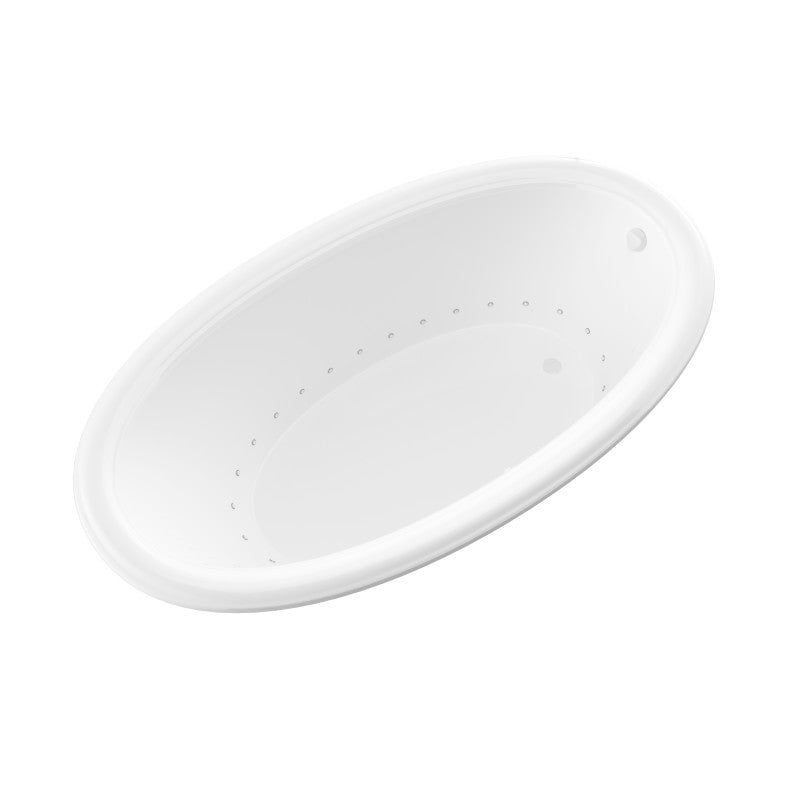 Atlantis Whirlpools Petite 42 x 70 Oval Air Jetted Bathtub