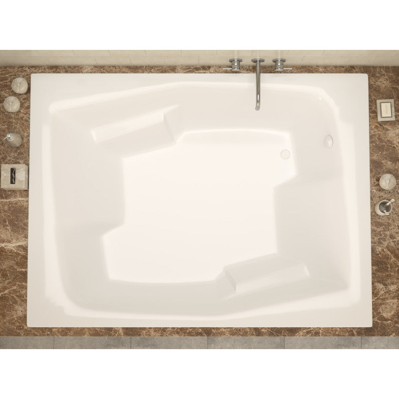 Atlantis Whirlpools Caresse 54 x 72 Rectangular Air Jetted Bathtub