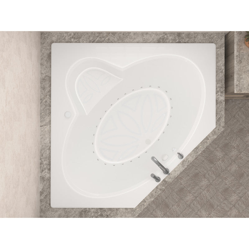 Atlantis Whirlpools Sublime 60 x 60 Corner Air Jetted Bathtub