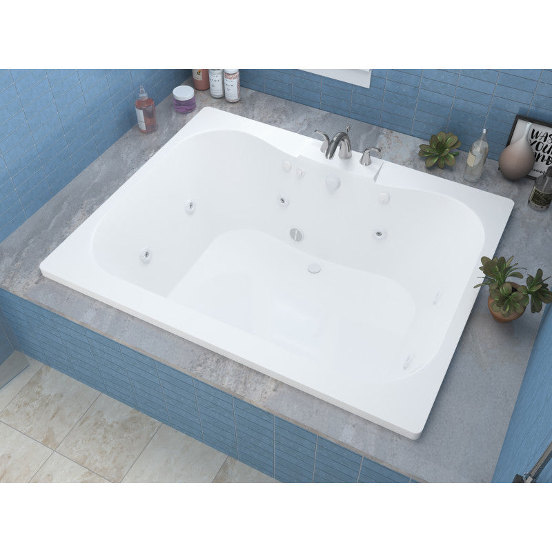 Atlantis Whirlpools Neptune 48 x 60 Rectangular Whirlpool Jetted Bathtub