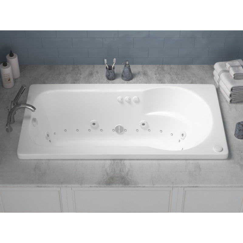 Atlantis Whirlpools Zepher 32 x 60 Rectangular Air & Whirlpool Jetted Bathtub