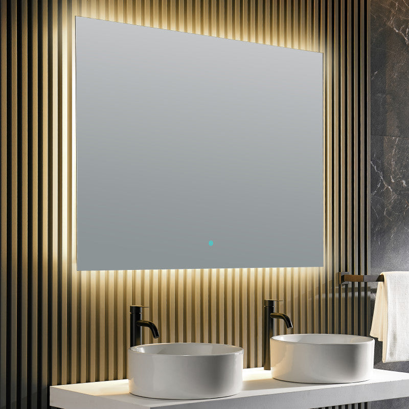 BA-LMDFX006AL - Autumn 36 in. x 48 in. Frameless LED Bathroom Mirror