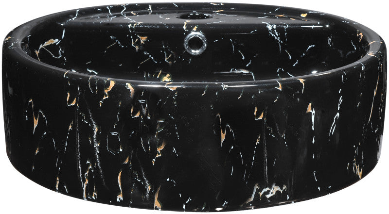 Rhapsody Series Ceramic Vessel Sink in Neolith Marble Finish