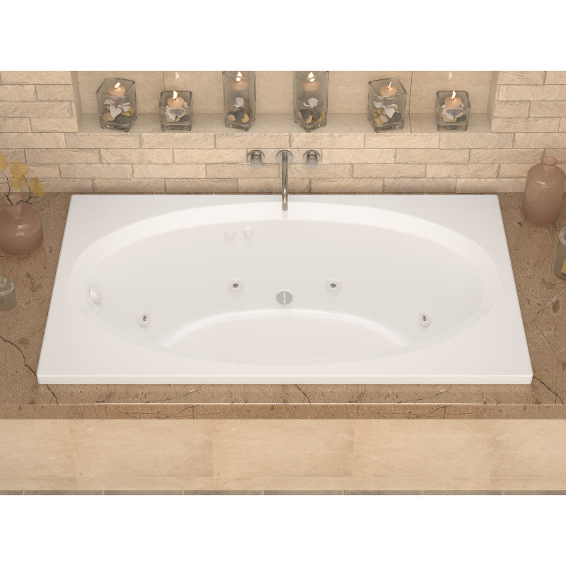 Atlantis Whirlpools Vogue 42 x 72 Rectangular Whirlpool Jetted Bathtub