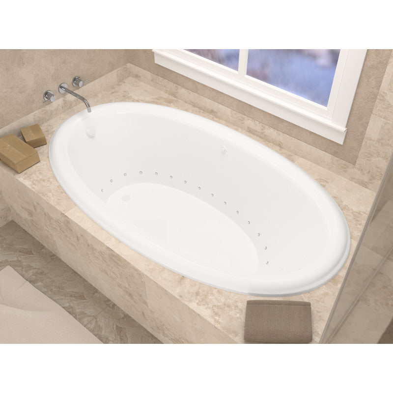 Atlantis Whirlpools Petite 42 x 70 Oval Air Jetted Bathtub