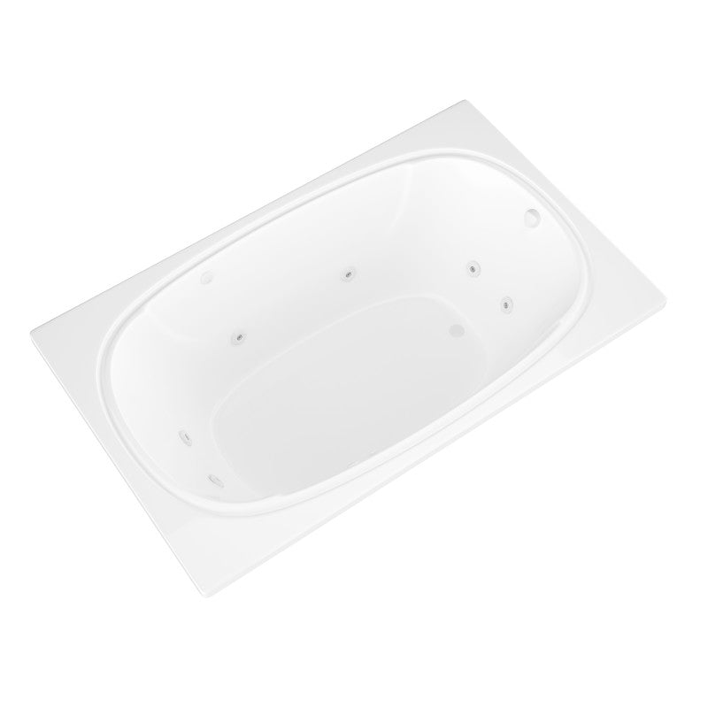 Atlantis Whirlpools Charleston 48 x 72 Rectangular Whirlpool Jetted Bathtub