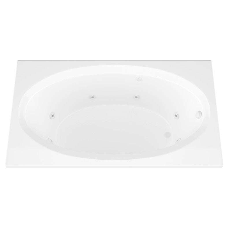 Atlantis Whirlpools Vogue 42 x 72 Rectangular Whirlpool Jetted Bathtub