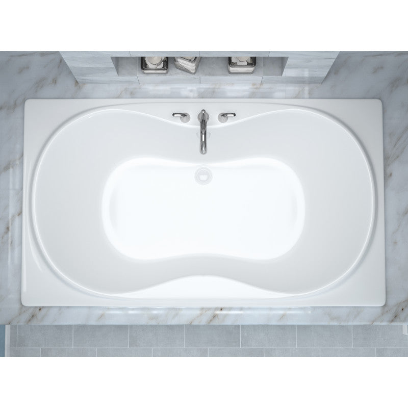 Atlantis Whirlpools Whisper 36 x 72 Rectangular Soaking Bathtub