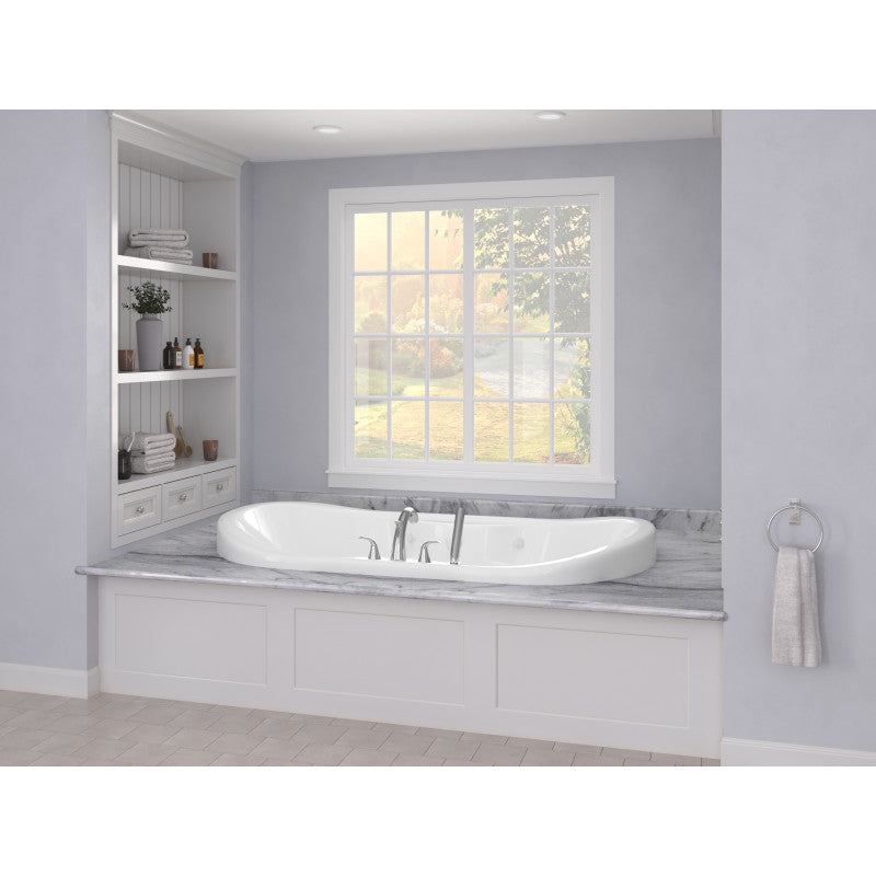 Atlantis Whirlpools Indulgence 41 x 70 Oval Whirlpool Jetted Bathtub