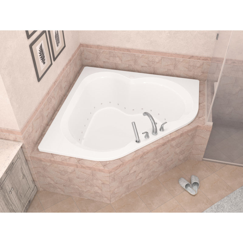 Atlantis Whirlpools Cascade 60 x 60 Corner Air Jetted Bathtub