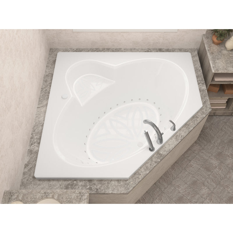 Atlantis Whirlpools Sublime 60 x 60 Corner Air Jetted Bathtub