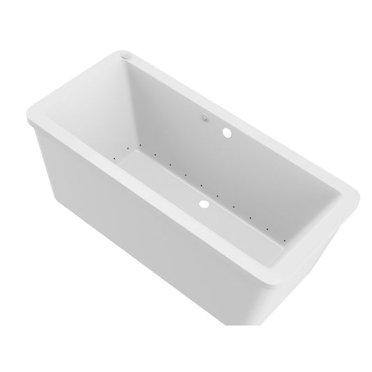 Atlantis Whirlpools Aquarius 34 x 67 Rectangular Freestanding Air Jetted Bathtub