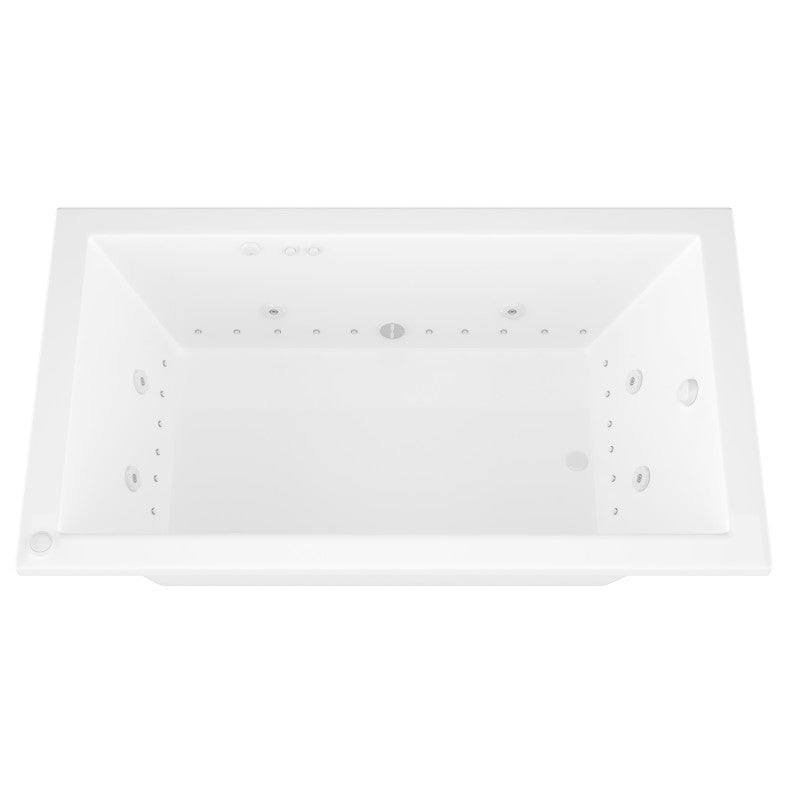 Atlantis Whirlpools Venetian 36 x 66 Rectangular Air & Whirlpool Jetted Bathtub