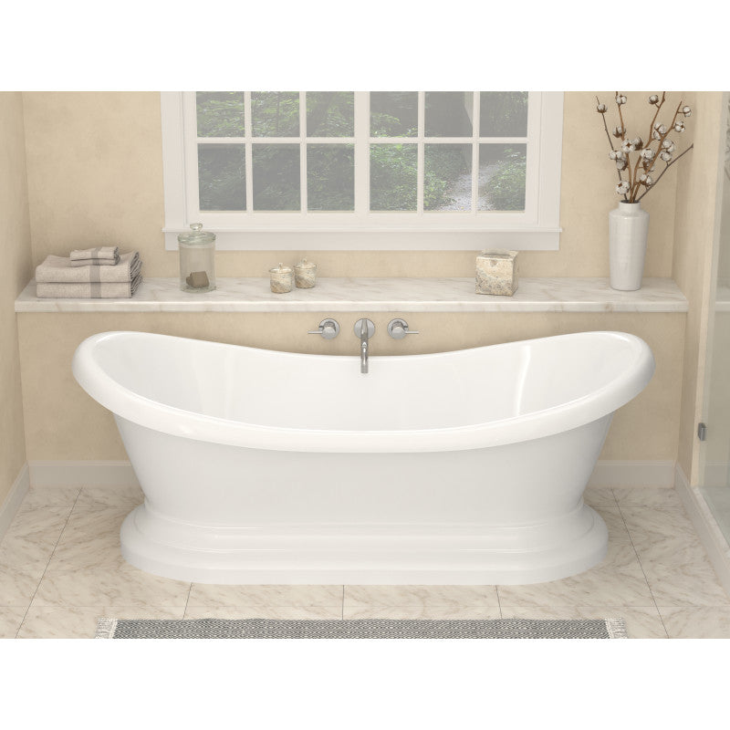 Atlantis Whirlpools Reef 34 x 71 Oval Freestanding Soaker Bathtub