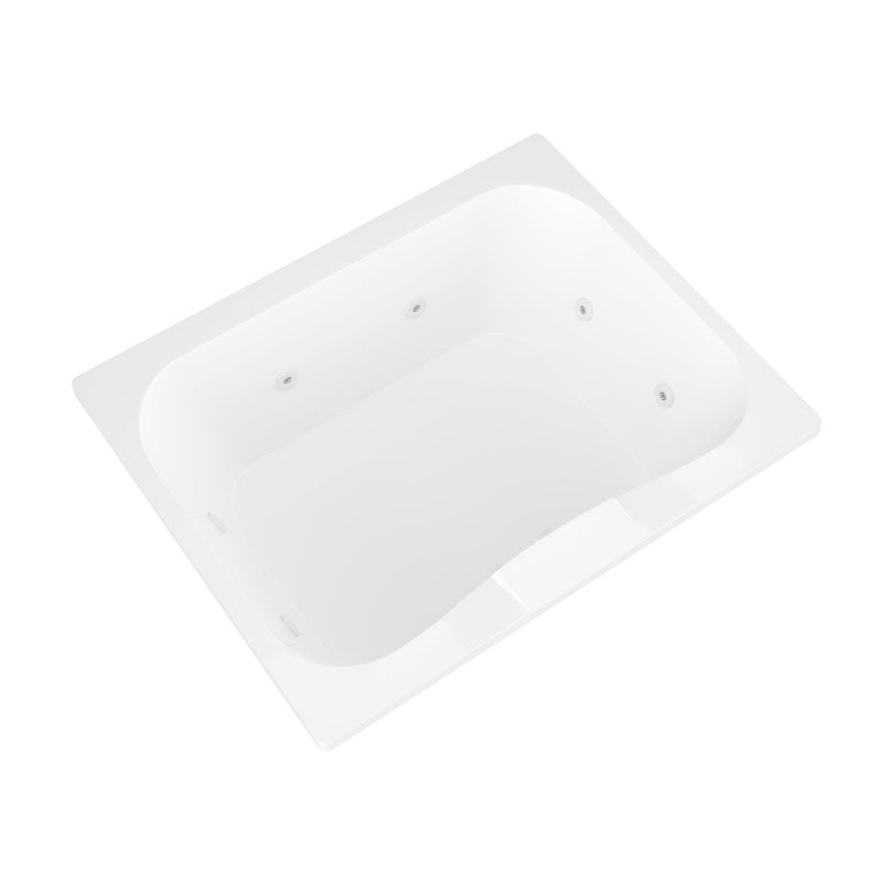 Atlantis Whirlpools Neptune 48 x 60 Rectangular Whirlpool Jetted Bathtub