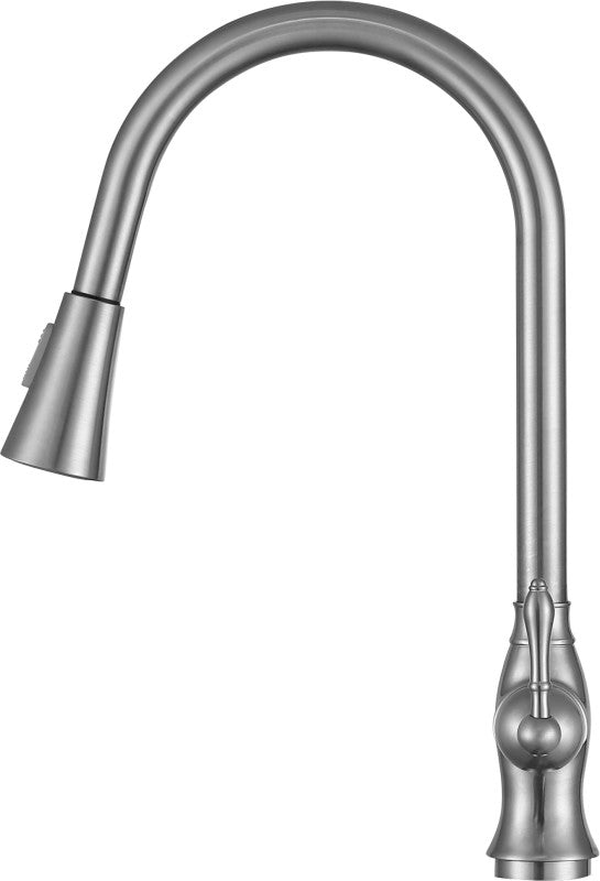 Rodeo Single-Handle Pull-Out Sprayer Kitchen Faucet in Brushed Nickel