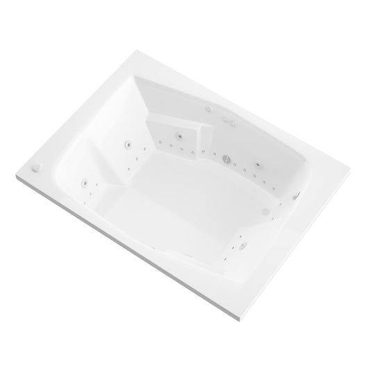 Atlantis Whirlpools Caresse 54 x 72 Rectangular Air & Whirlpool Jetted Bathtub