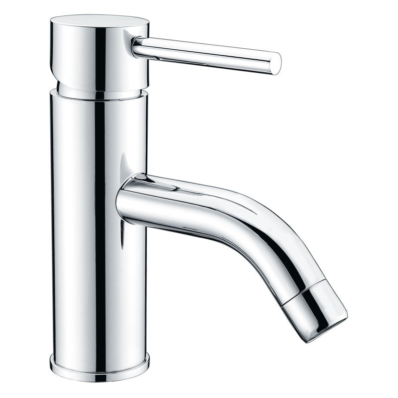 Bravo Series Single Hole Single-Handle Low-Arc Bathroom Faucet in Brushed Nickel