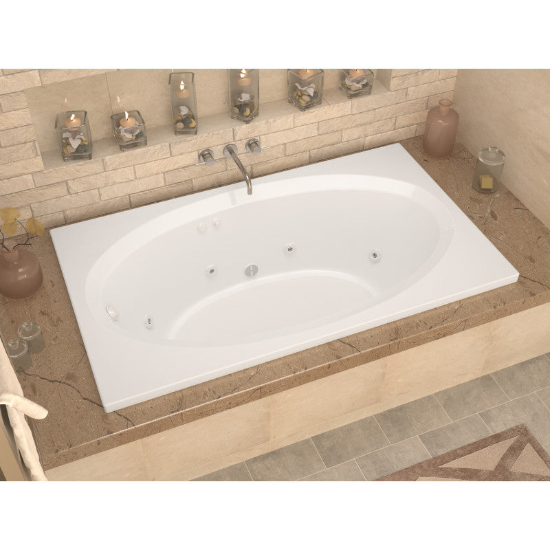 Atlantis Whirlpools Vogue 42 x 72 Rectangular Whirlpool Jetted Bathtub