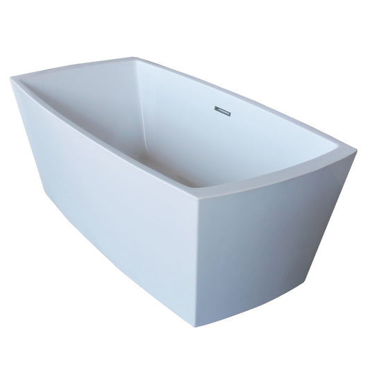 Atlantis Whirlpools Antione 32 x 67 Rectangle Acrylic Freestanding Bathtub