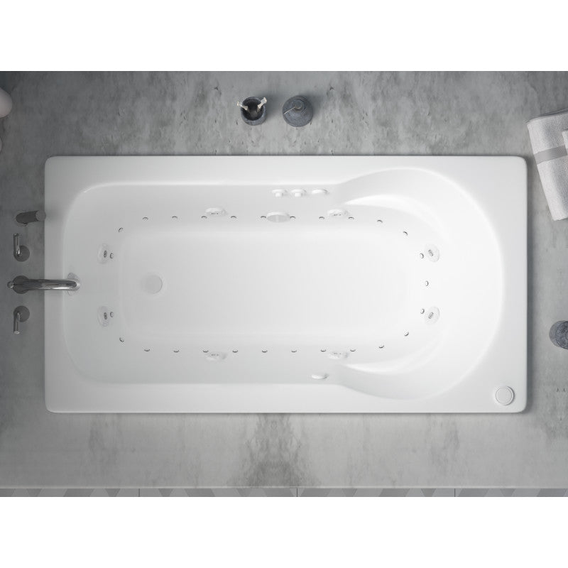 Atlantis Whirlpools Zepher 32 x 60 Rectangular Air & Whirlpool Jetted Bathtub