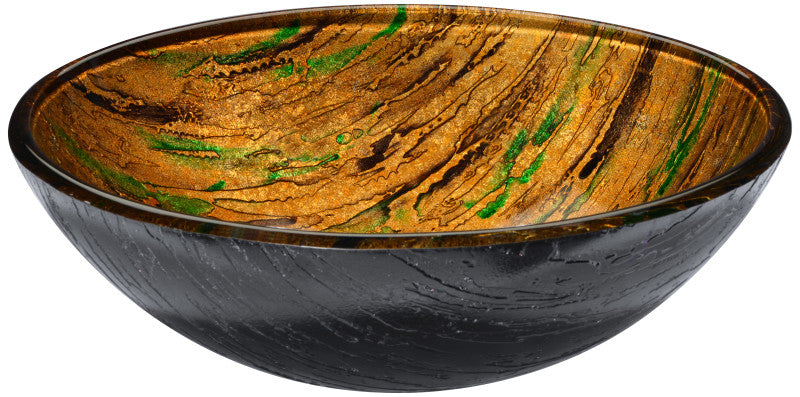 Gwazeni Series Vessel Sink in Shifting Earth