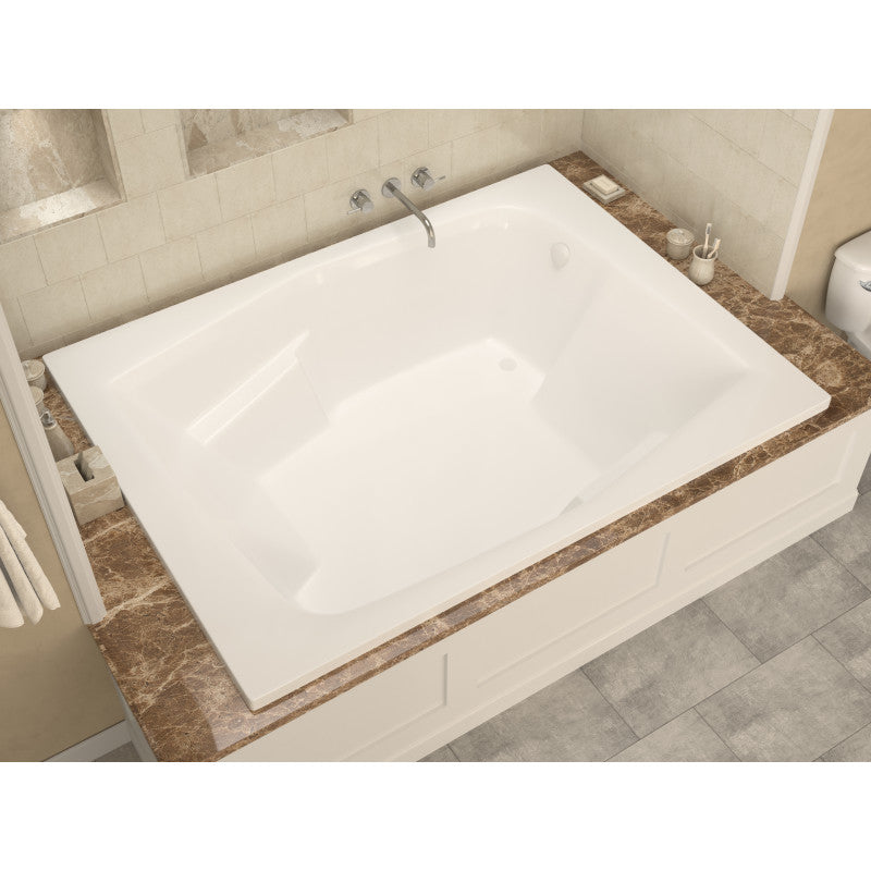 Atlantis Whirlpools Caresse 54 x 72 Rectangular Air Jetted Bathtub