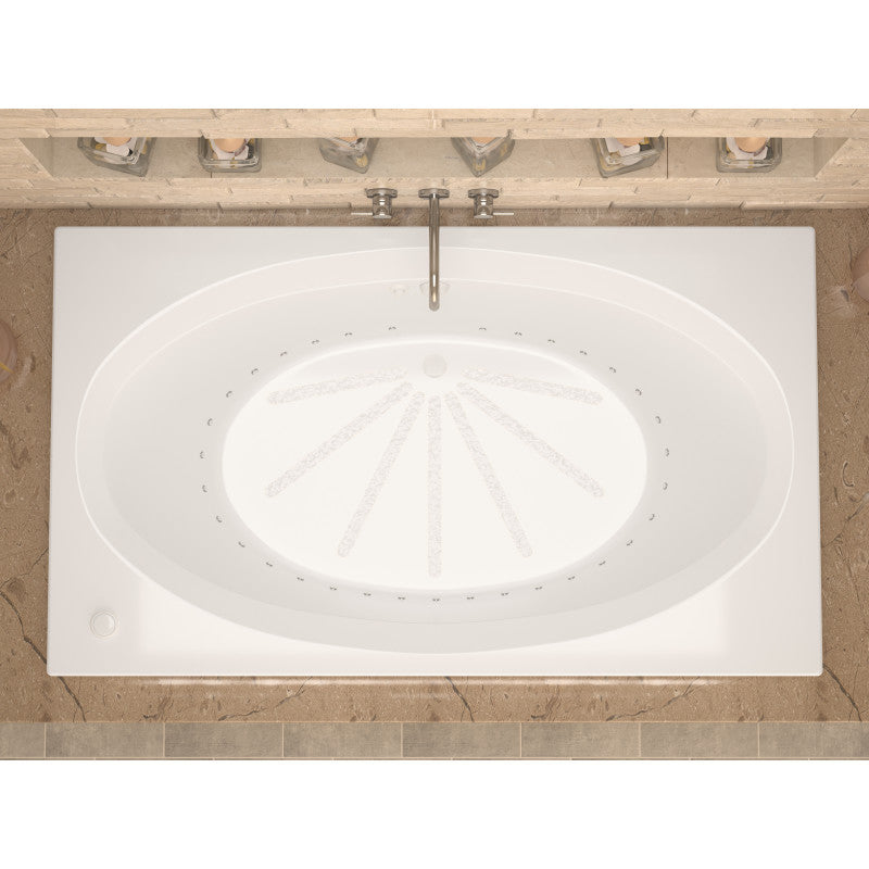 Atlantis Whirlpools Vogue 42 x 72 Rectangular Air Jetted Bathtub