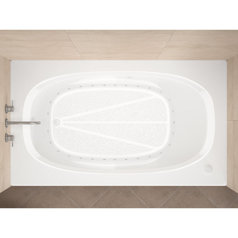 Atlantis Whirlpools Polaris 36 x 66 Rectangular Air Jetted Bathtub