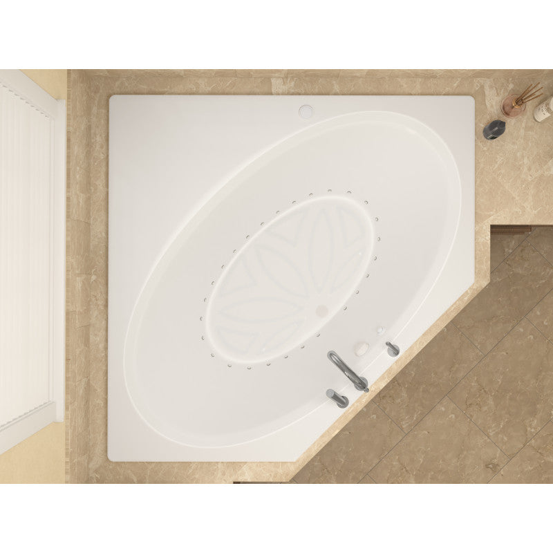 Atlantis Whirlpools Venus 60 x 60 Corner Air Jetted Bathtub