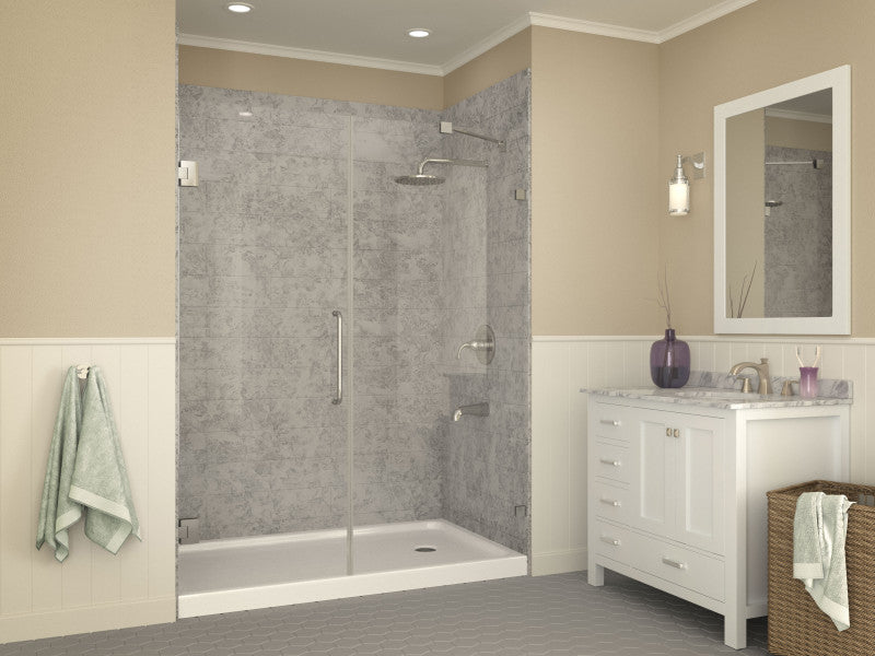 Nautilus Series 60 in. x 36 in. Shower Base in White