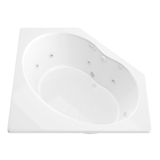 Atlantis Whirlpools Eclipse 60 x 60 Corner Whirlpool Jetted Bathtub