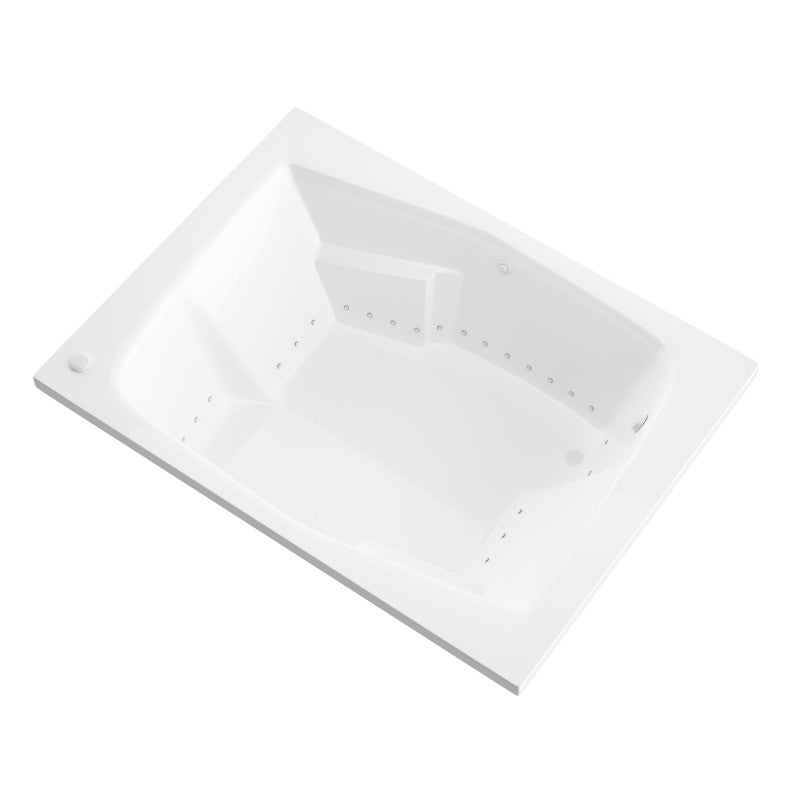 Atlantis Whirlpools Caresse 54 x 72 Rectangular Air Jetted Bathtub