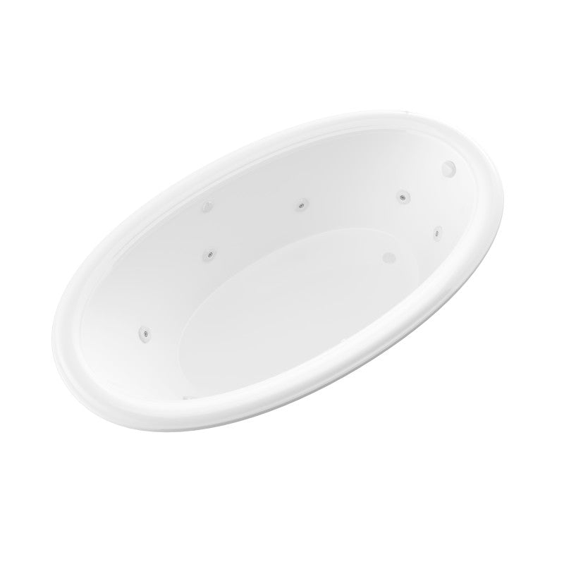 Atlantis Whirlpools Petite 36 x 60 Oval Whirlpool Jetted Bathtub