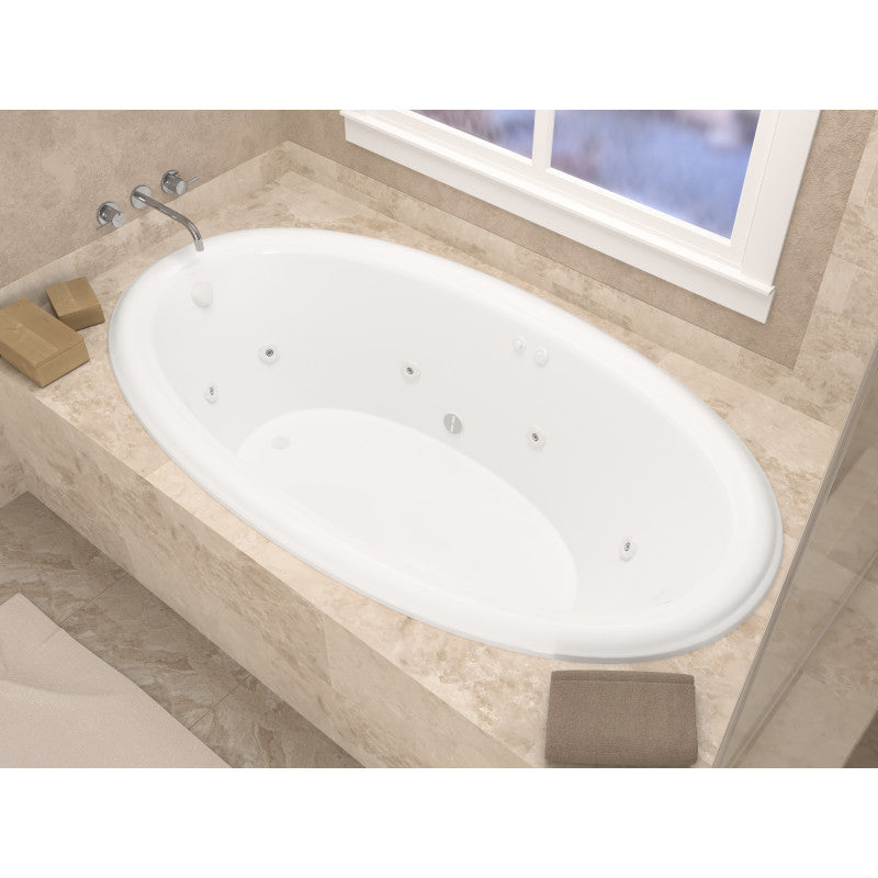 Atlantis Whirlpools Petite 36 x 60 Oval Whirlpool Jetted Bathtub